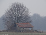 verlaten schuur